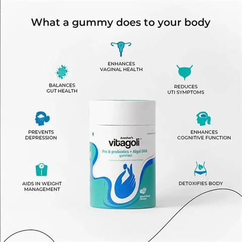 Healthy Probiotic Vitamin Gummies for Women