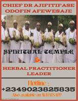 CHIEF DR AJIFITIFASE ODOFIN AFEWESAJE SPIRITUAL TE CHIEF DR AJIFITIFASE ODOFIN AFEWESAJE